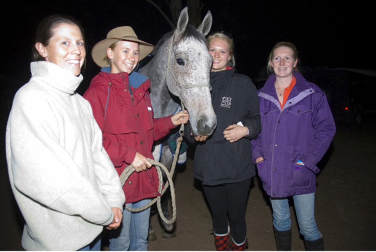 Australian Vet Students on the Front Lines at Epidemic's Epi-Center (and so are their horses) promo image