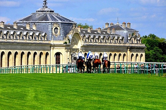 Chantilly racecourse by Guillaume Cattiaux
