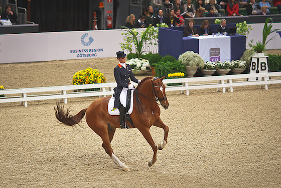 Cornelissen and Parzival at Gothenburg in 2011