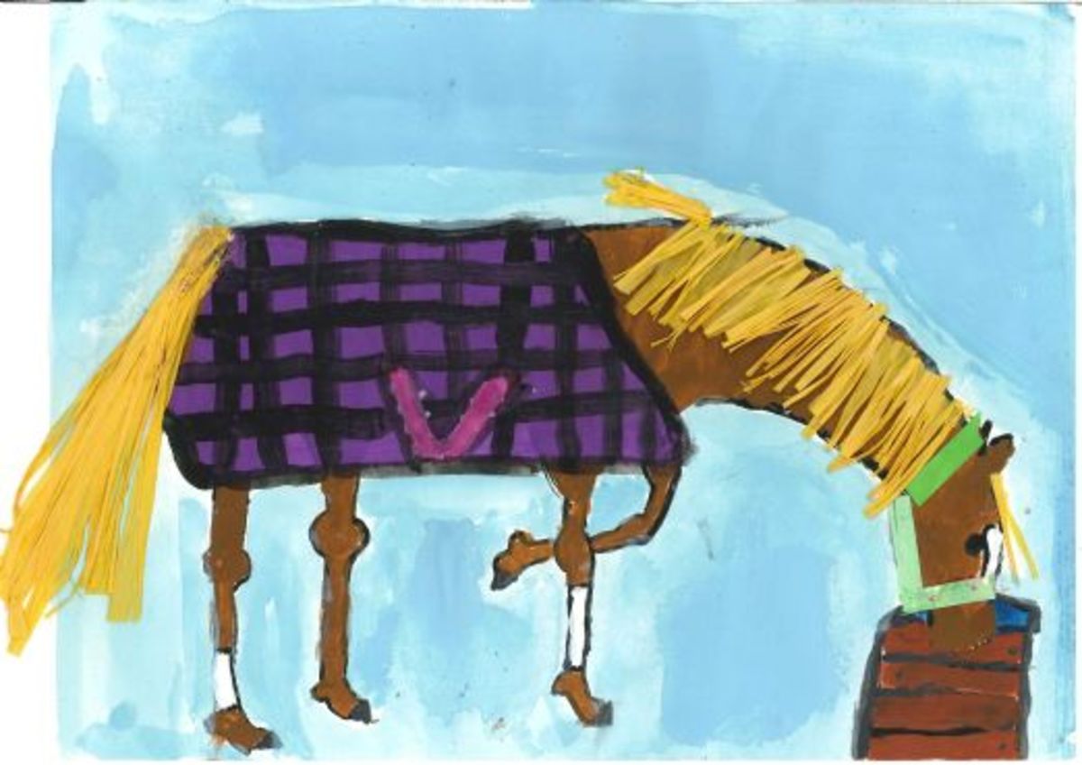 Equine Charity Knows that Kids Love to Draw Horses promo image