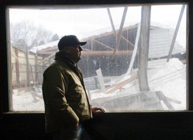 Snow Woes: Standardbred Champion Moni Maker Rescued from Debris of Collapsed Barn; Riding Arena Also Gives Way Under Weight of Winter promo image