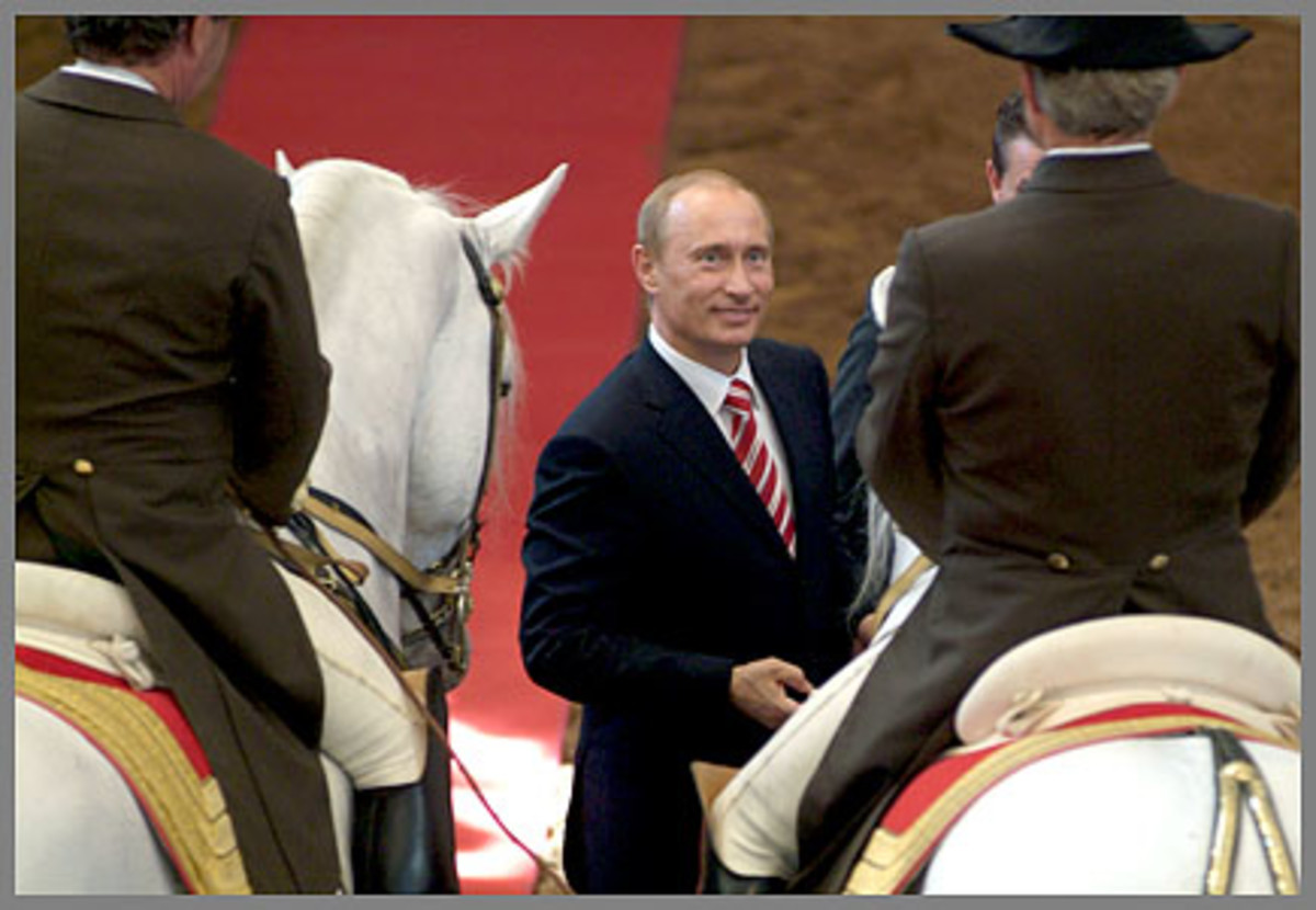 The VIP Treatment: Very Important Putin Visits Spanish Riding School in Vienna promo image