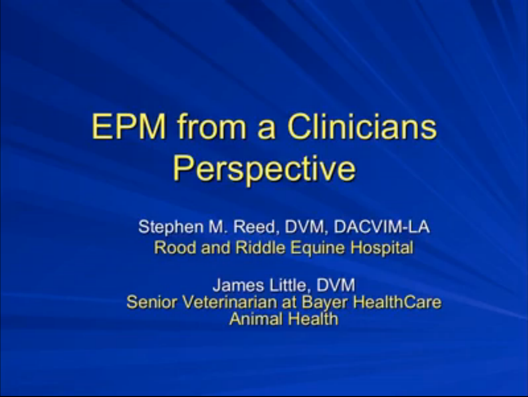 Webinar: EPM from a Clinician's Perspective promo image