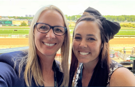 Trainers Jena Antonucci and Katie Miranda