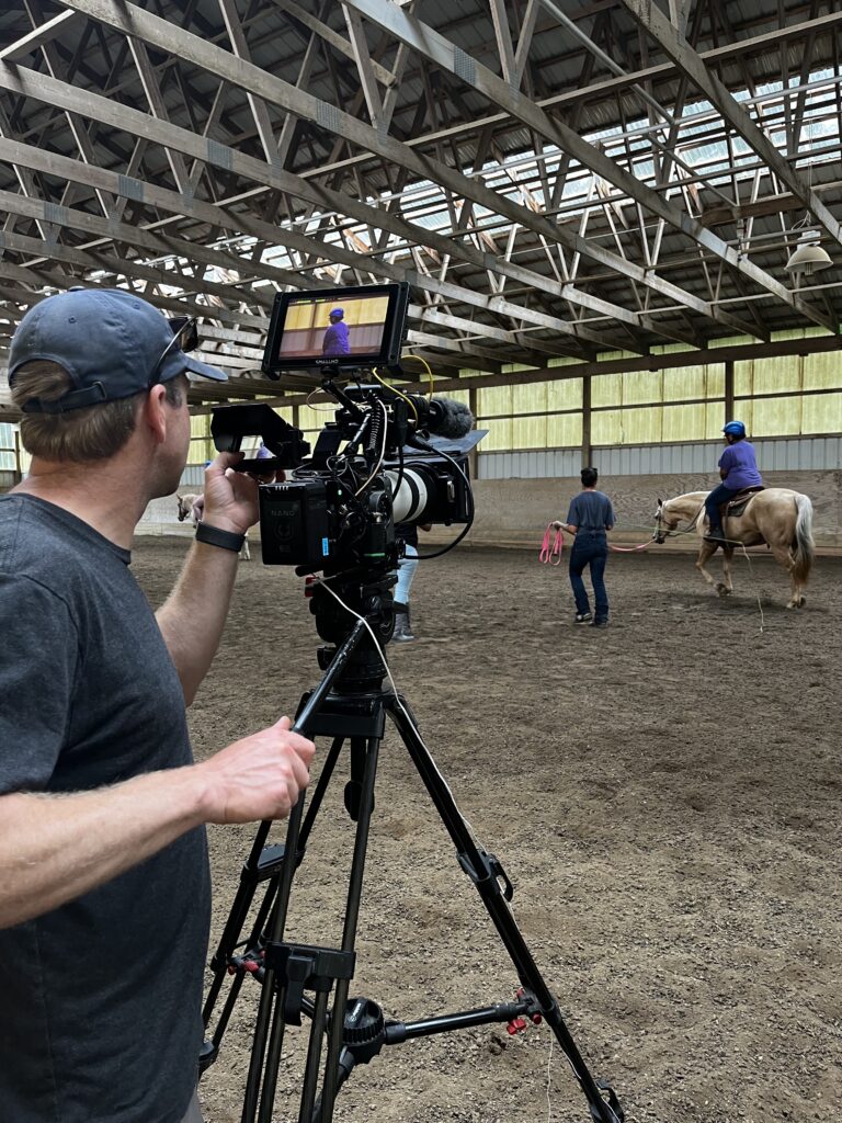 Camera on subject