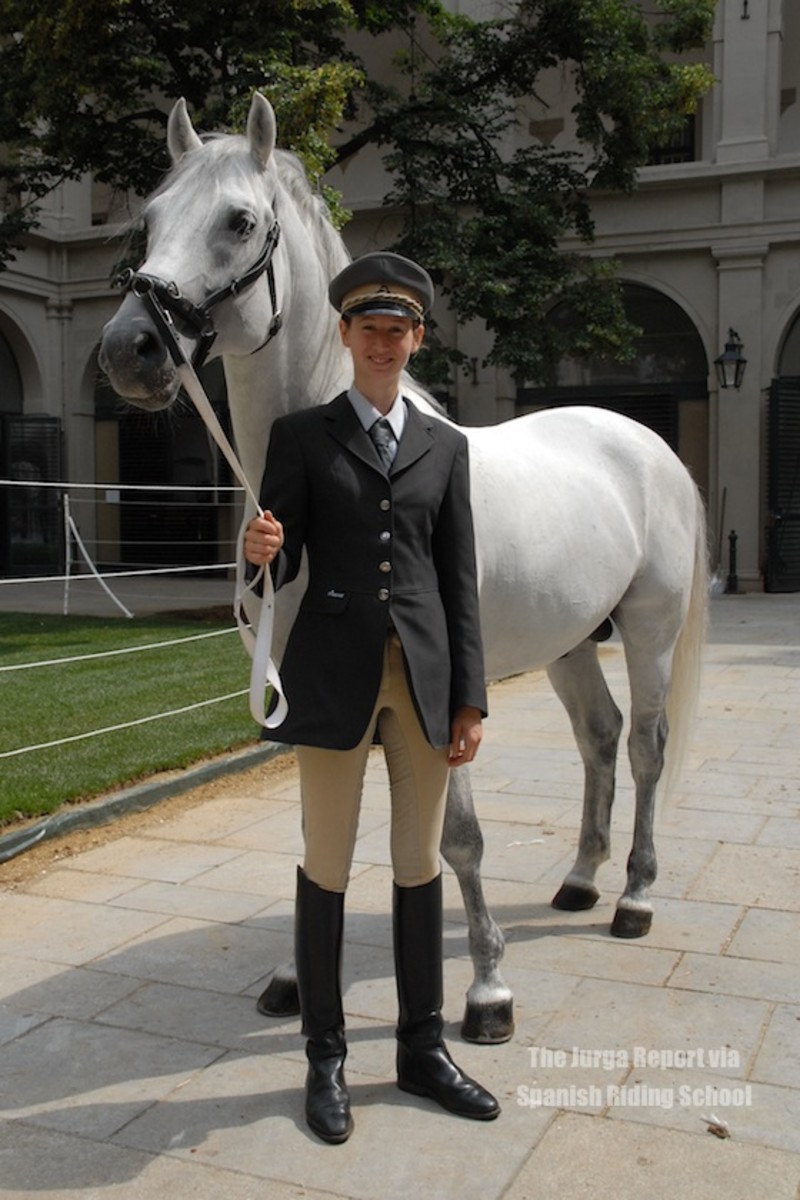 Graduation Day: Spanish Riding School's First Female Rises in Rank