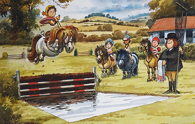 Search underway for chubby, unruly pony to star in "Thelwell" movie